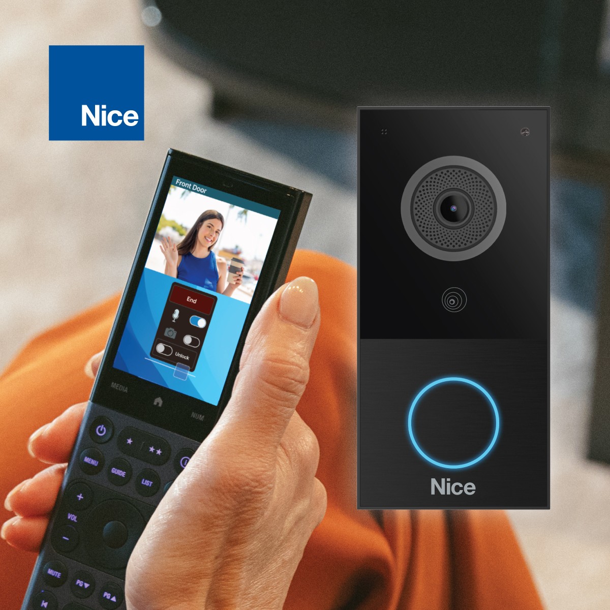 Nice doorbell and remote interface