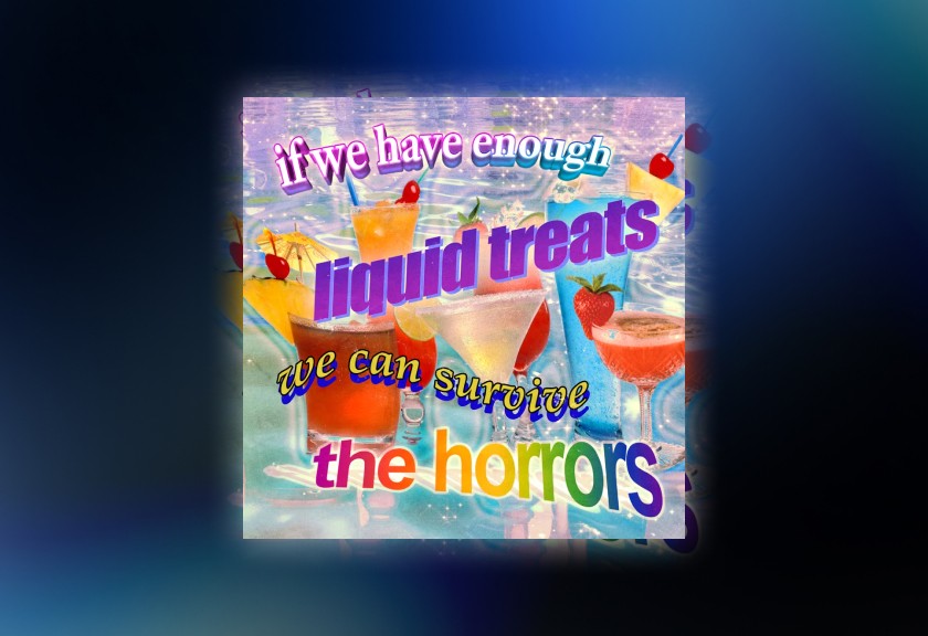  Digital invite with a moody floral painting background and classic serif text reading “You’re Invited” — a dramatic and vintage baby shower vibe.