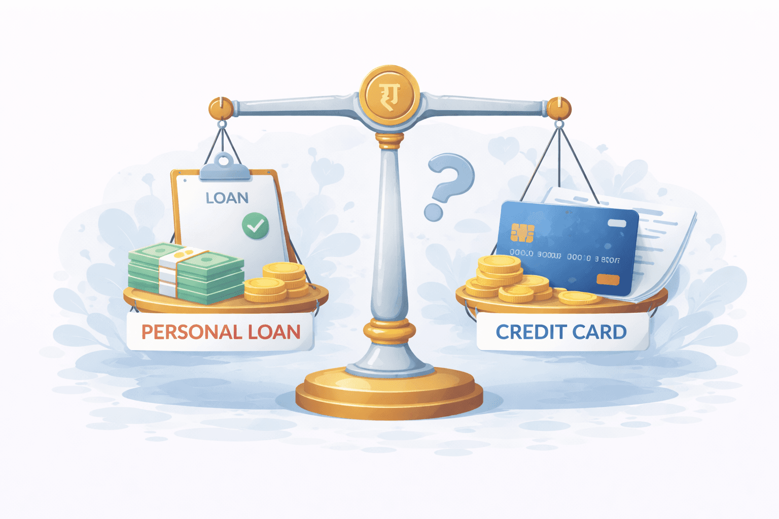 Personal Loan vs Credit Card: Which Hurts Less?