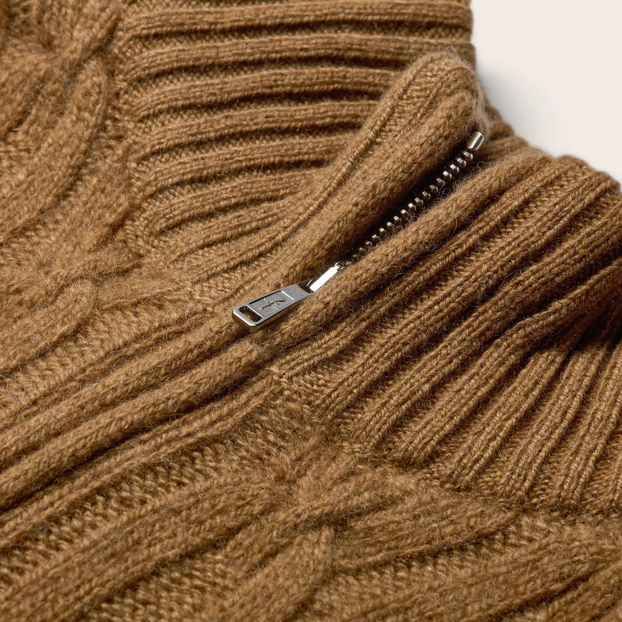 Cashmere Vacuna Zip Jumper - Mandelli UK