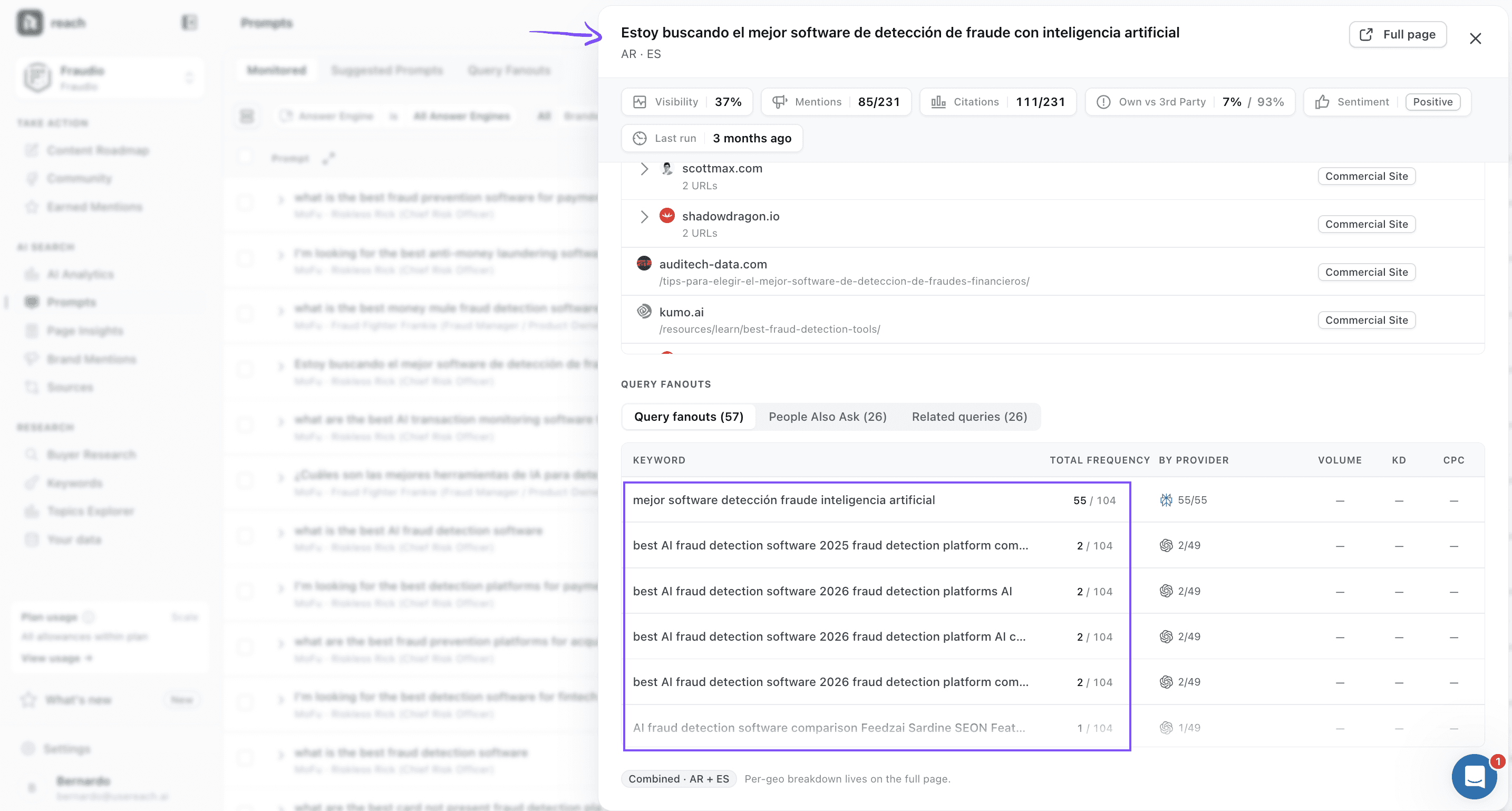 Fraudio case study results