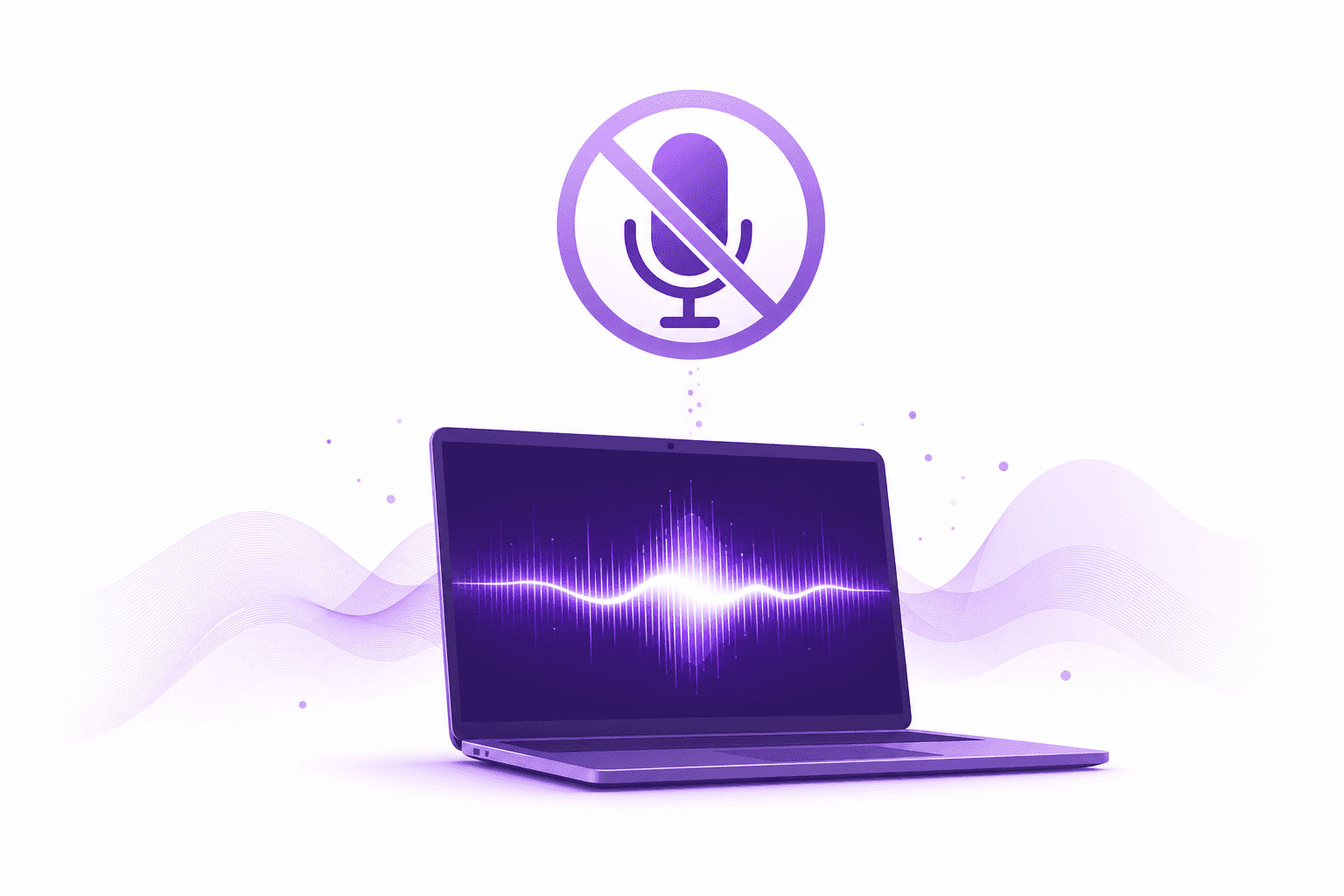 AI narration from screen recording without a microphone