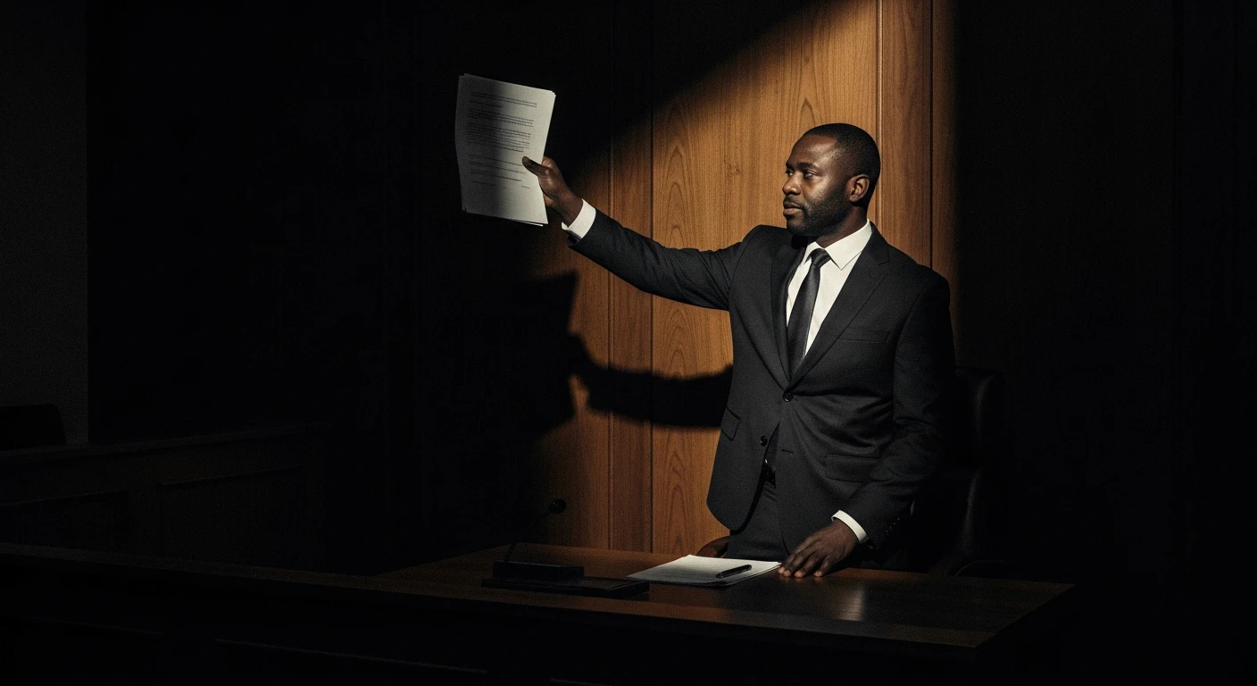 Legal professional presenting evidence-based treatment plan in drug court proceeding