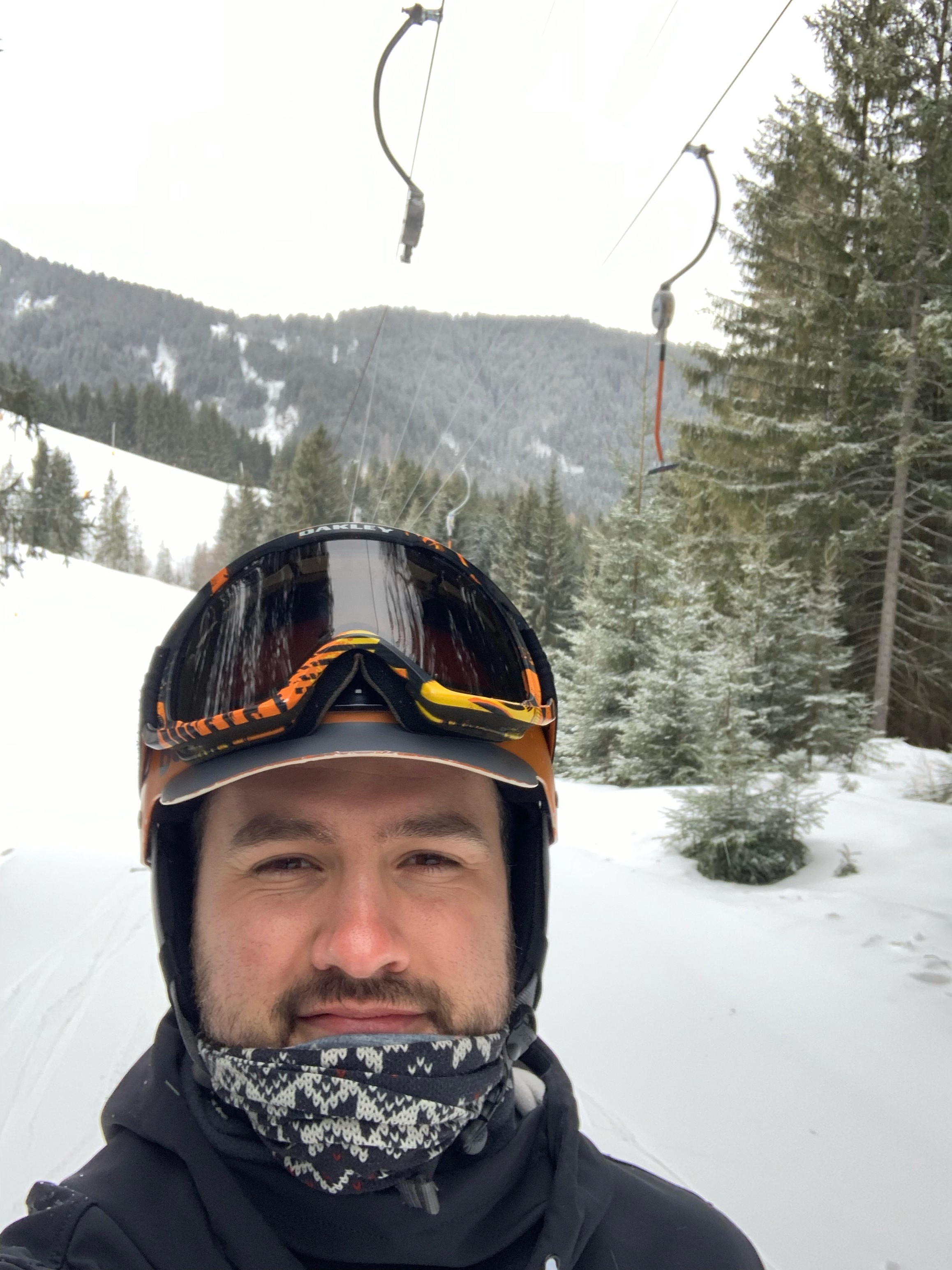 Skiing