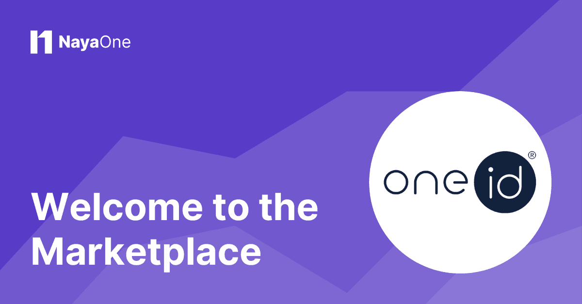 OneID Joins The NayaOne Marketplace