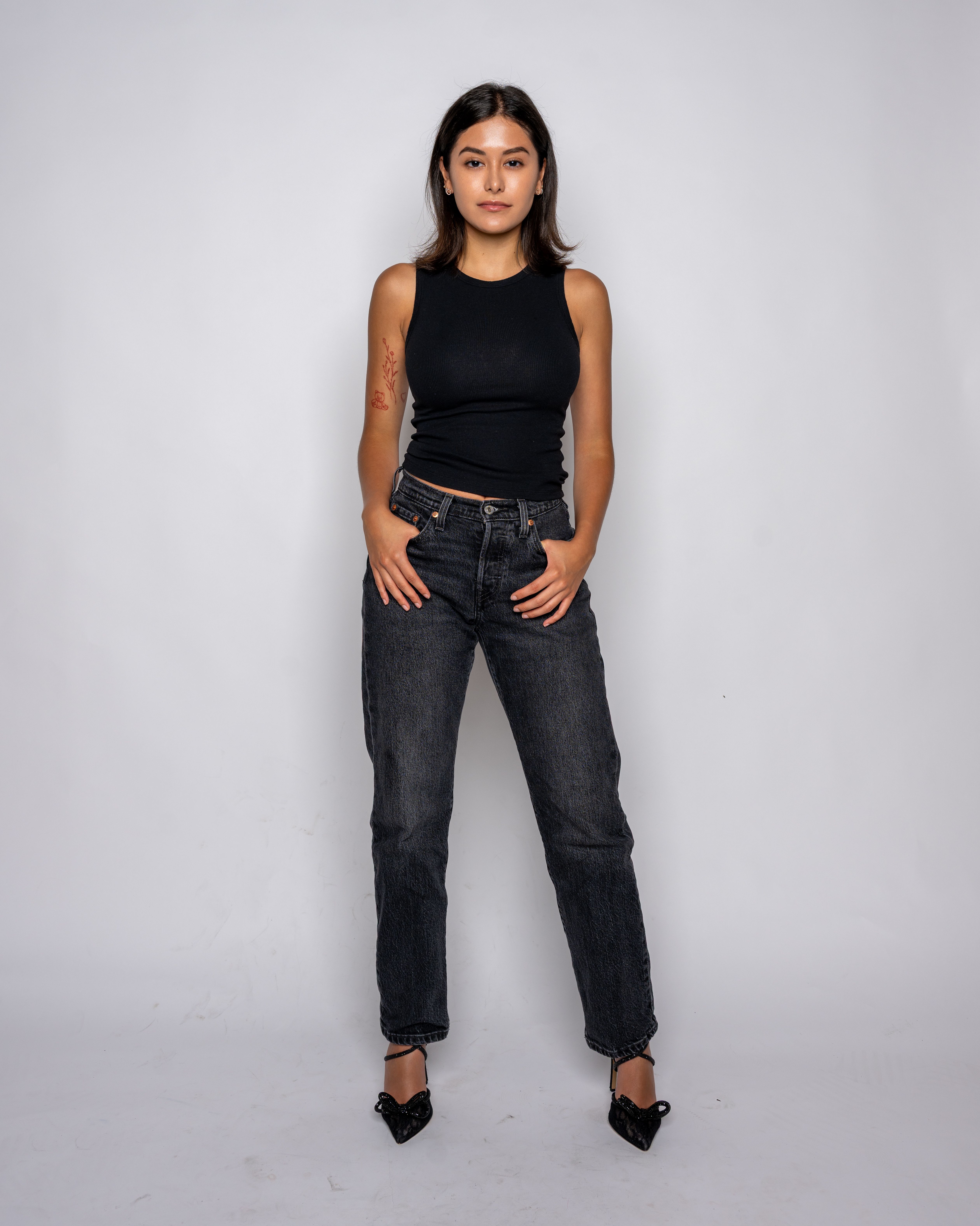 Full-length front digital photo