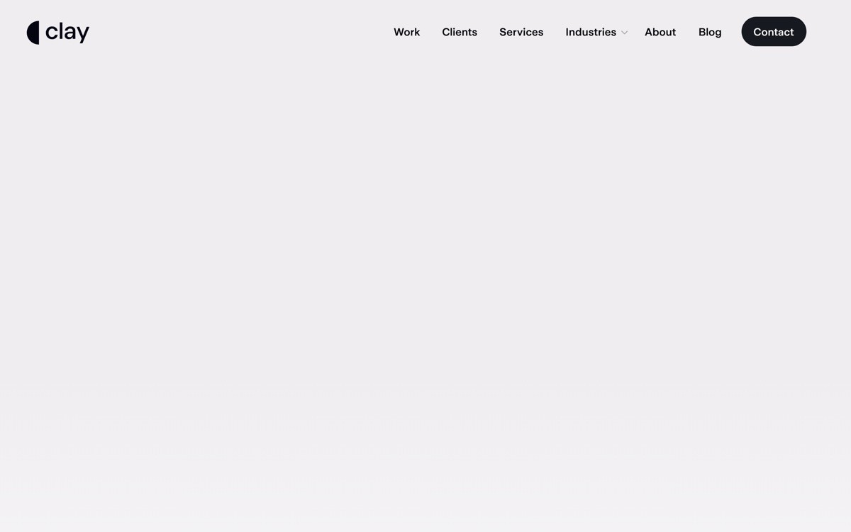 Best B2B SaaS Design Agency with Clay