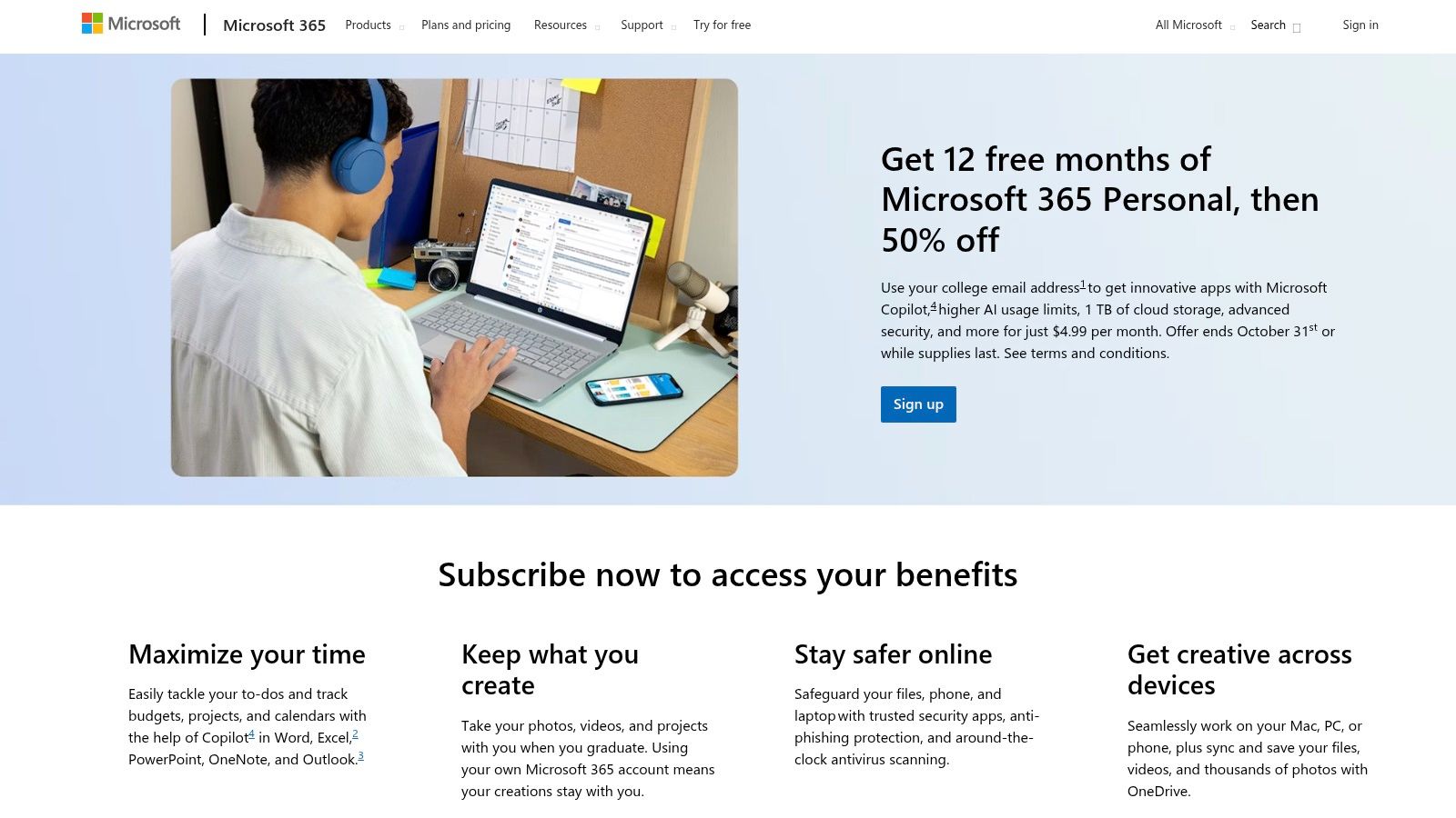 Microsoft 365 for Students