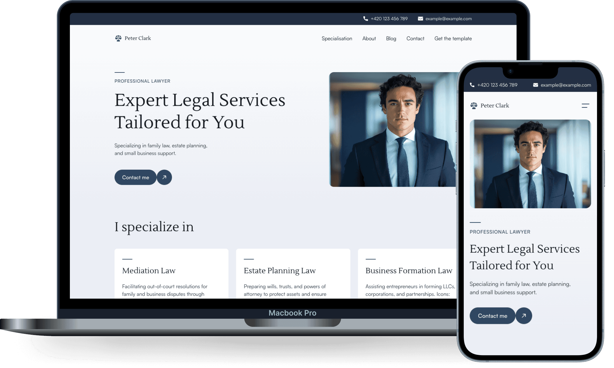 Minimal Lawyer Template