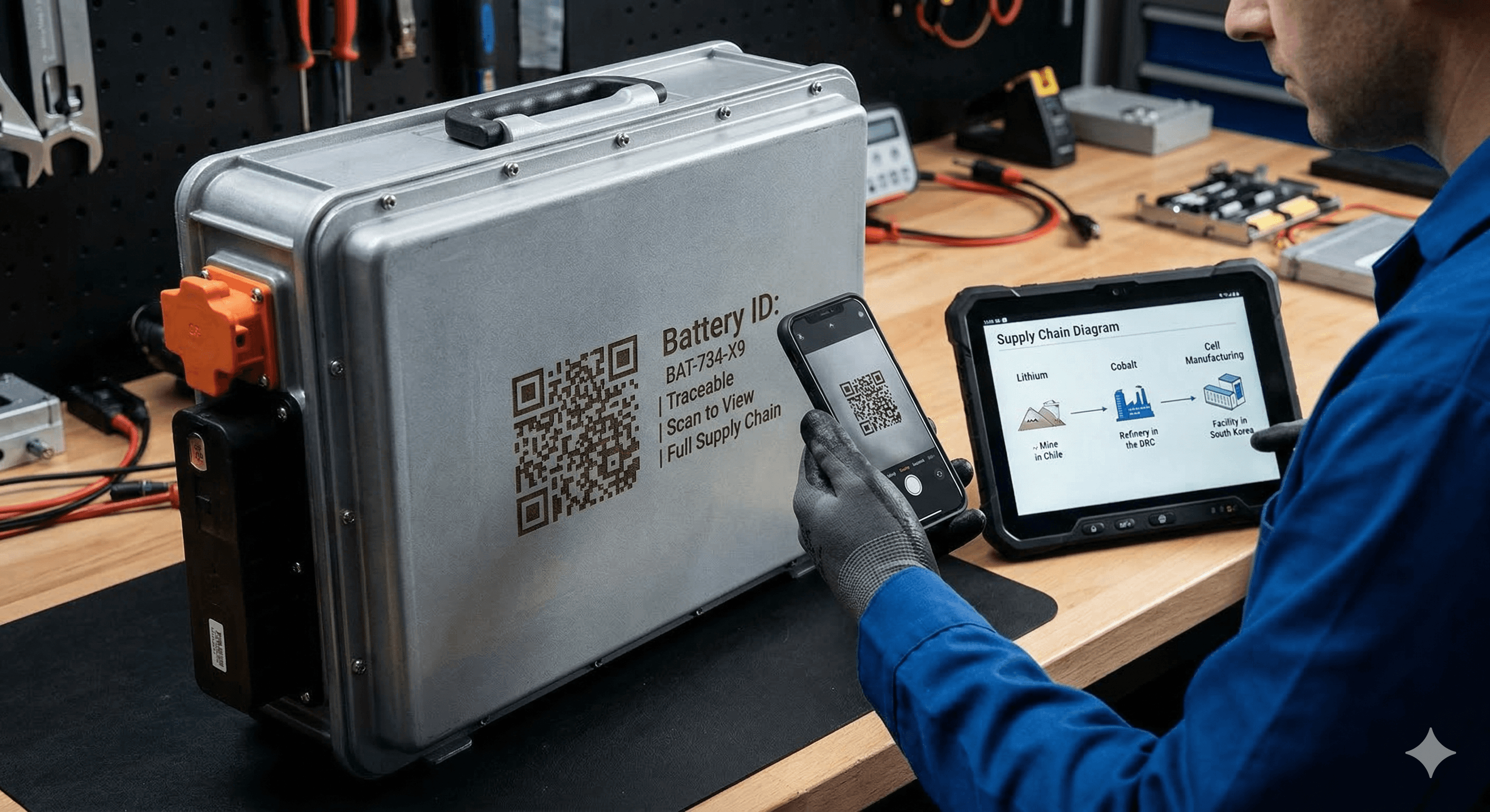 Battery Supply Chain Traceability by Sourcemap