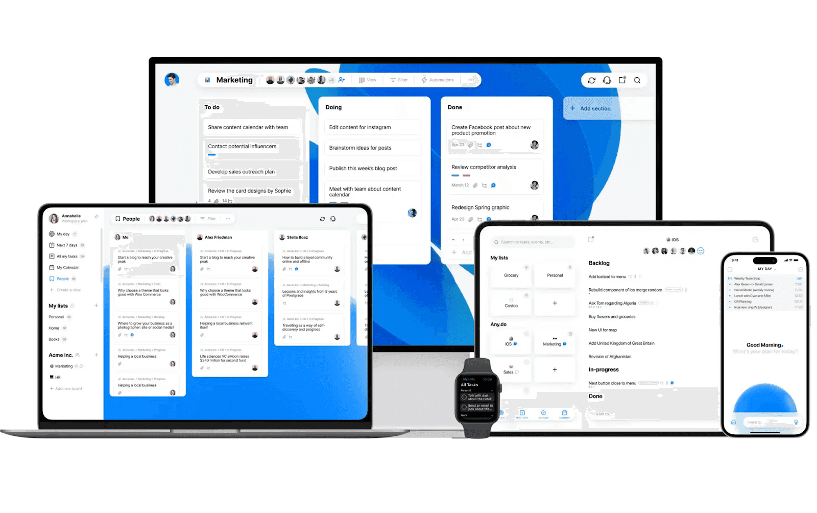 task management in Any.do
