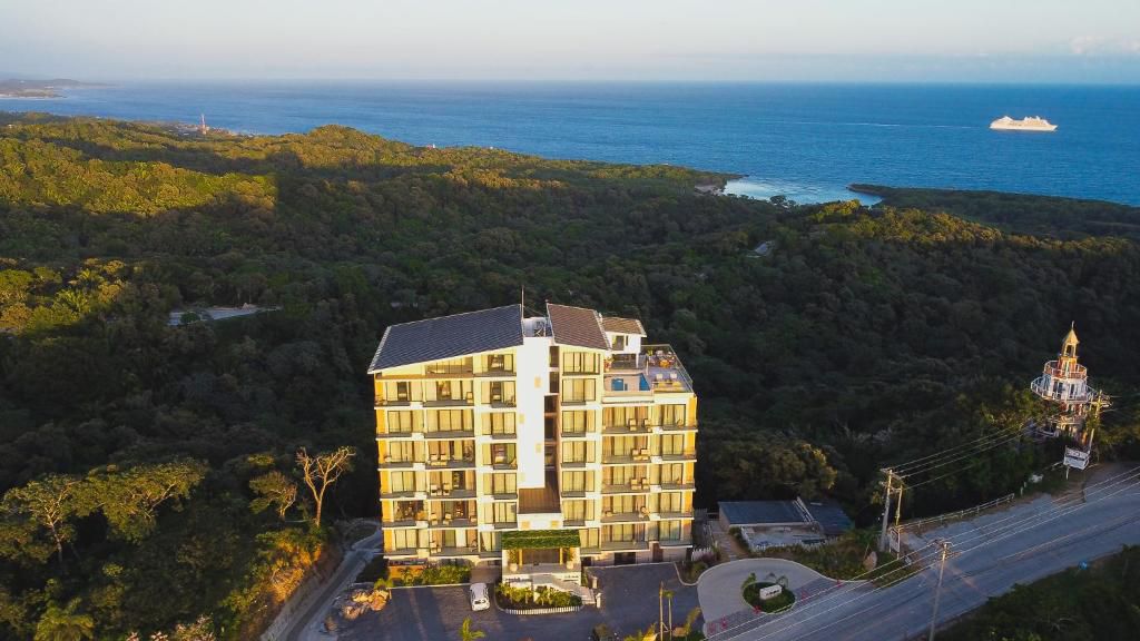 Rainbow gradient 3D cross