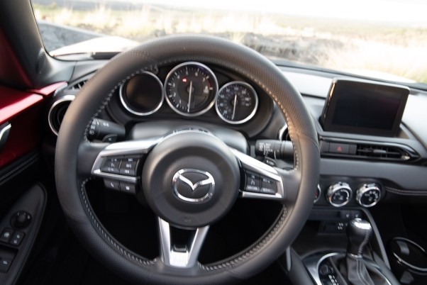 Red Mazda Miata MX-5 Convertible for Rent Big Island Hawaii