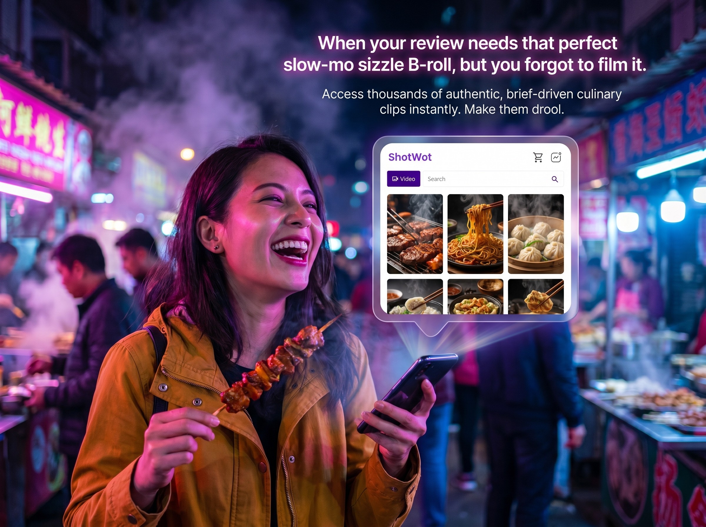 ShotWot - Best app to download stock footage
