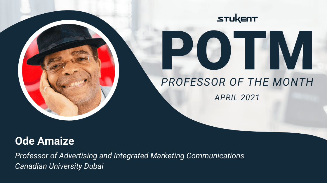 Professor of the Month: April 2021