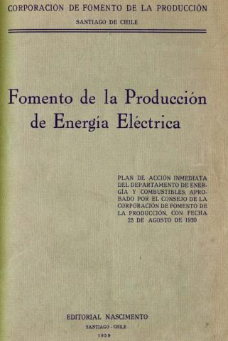 Fomento de la Producción de Energía Eléctrica