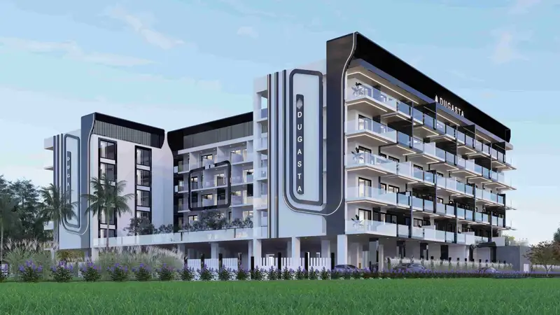 Dugasta modern residential complex in Saih Shuaib 2, showcased by our real estate agency.