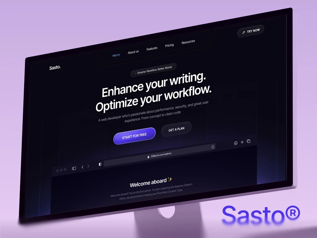 Gilberto - Best Framer Templates for Indian Startups