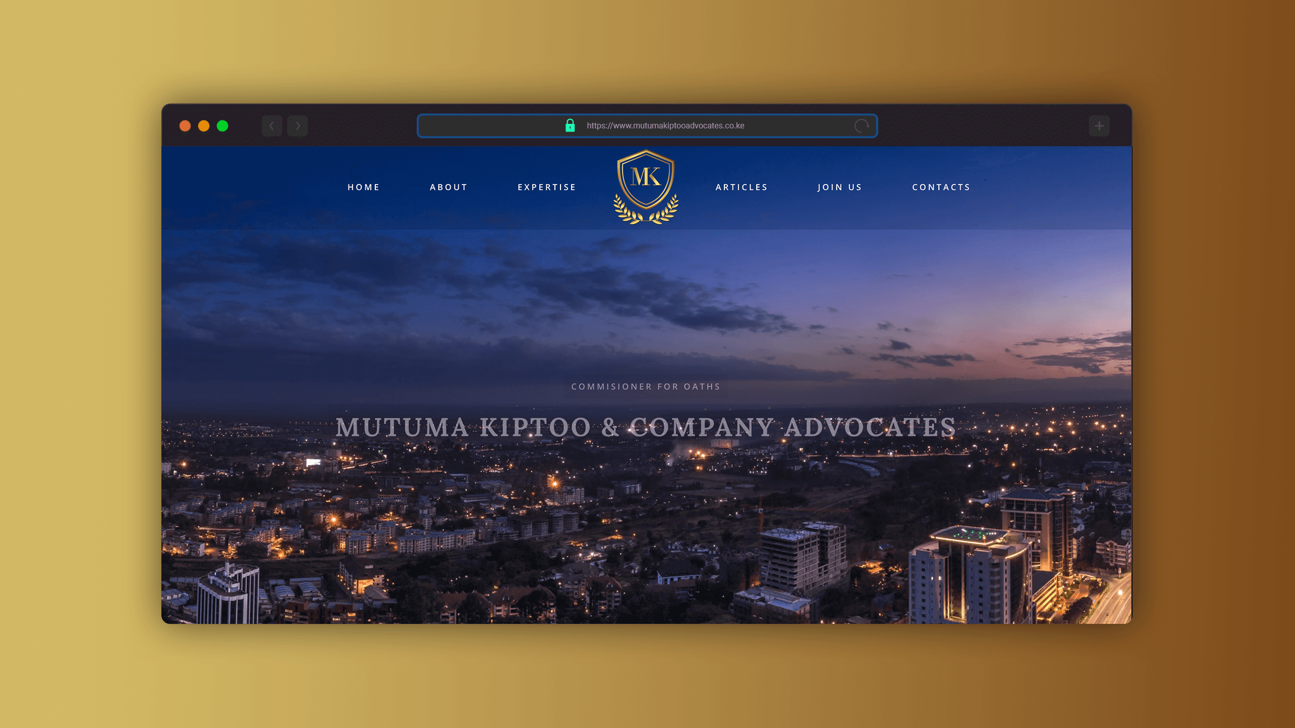 Mutuma Kiptoo Website