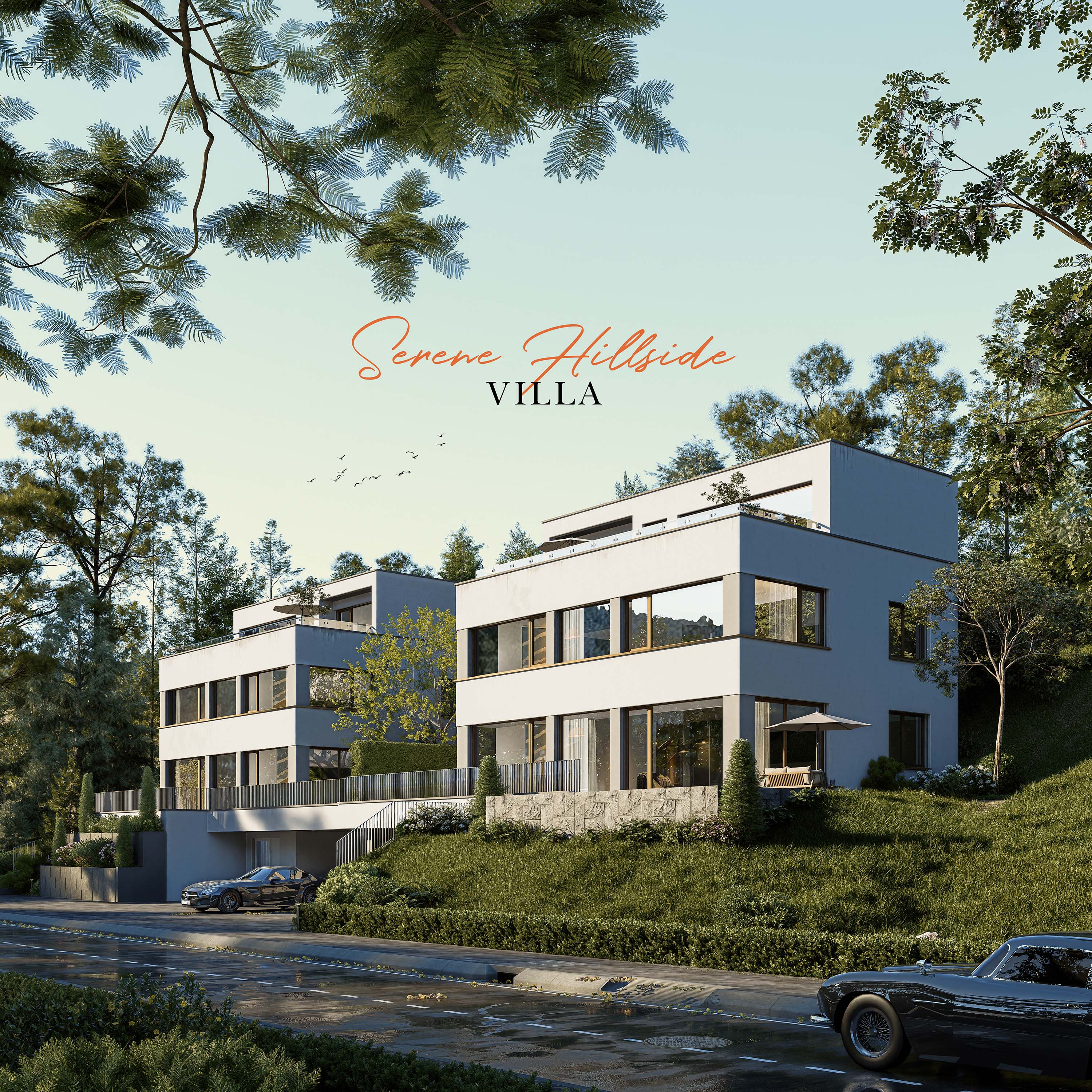 Serene Hillside Villa