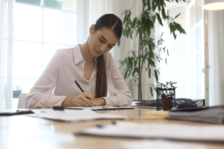 Mitarbeiter in einer Marketing Agentur