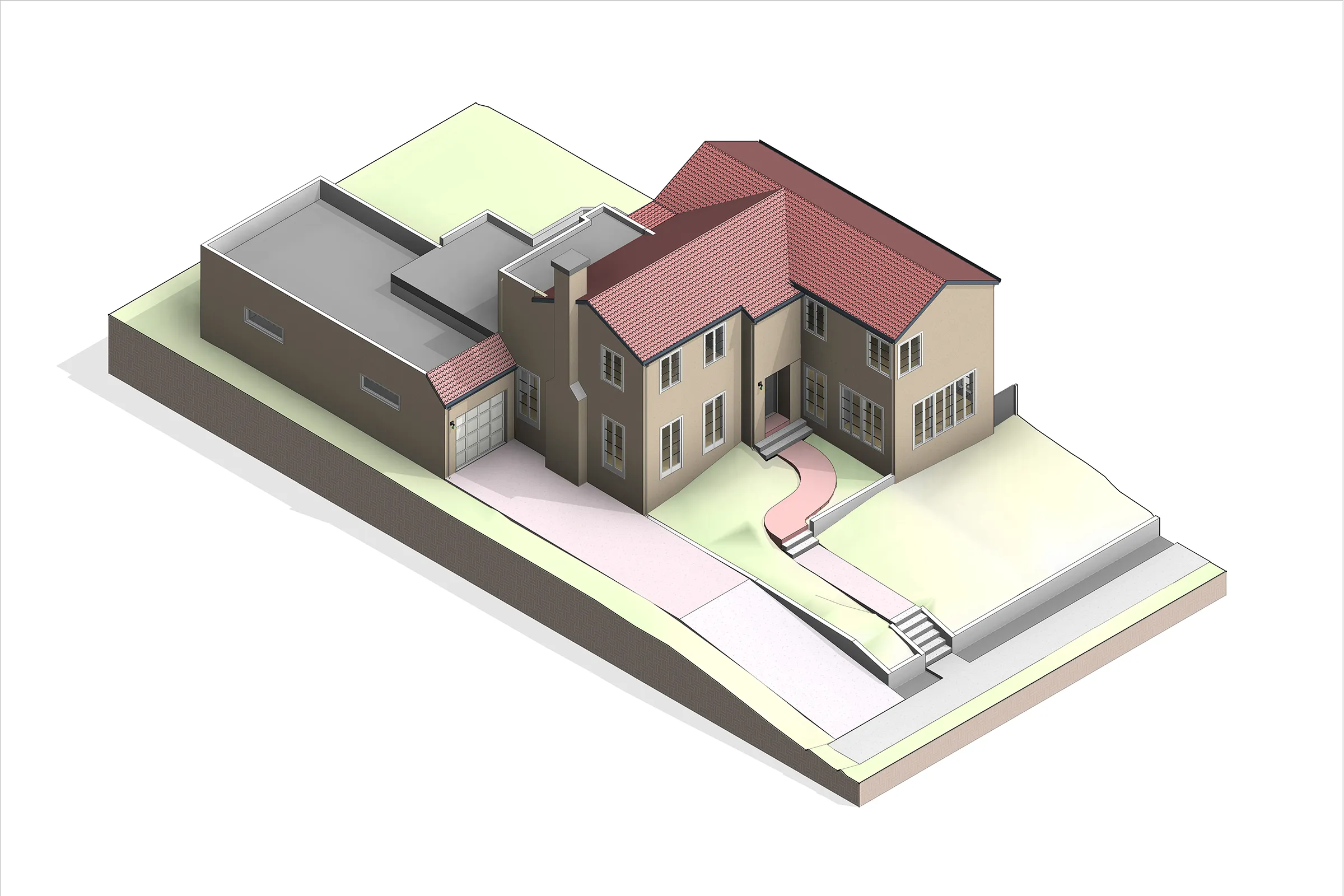 Estrella Avenue House Axon