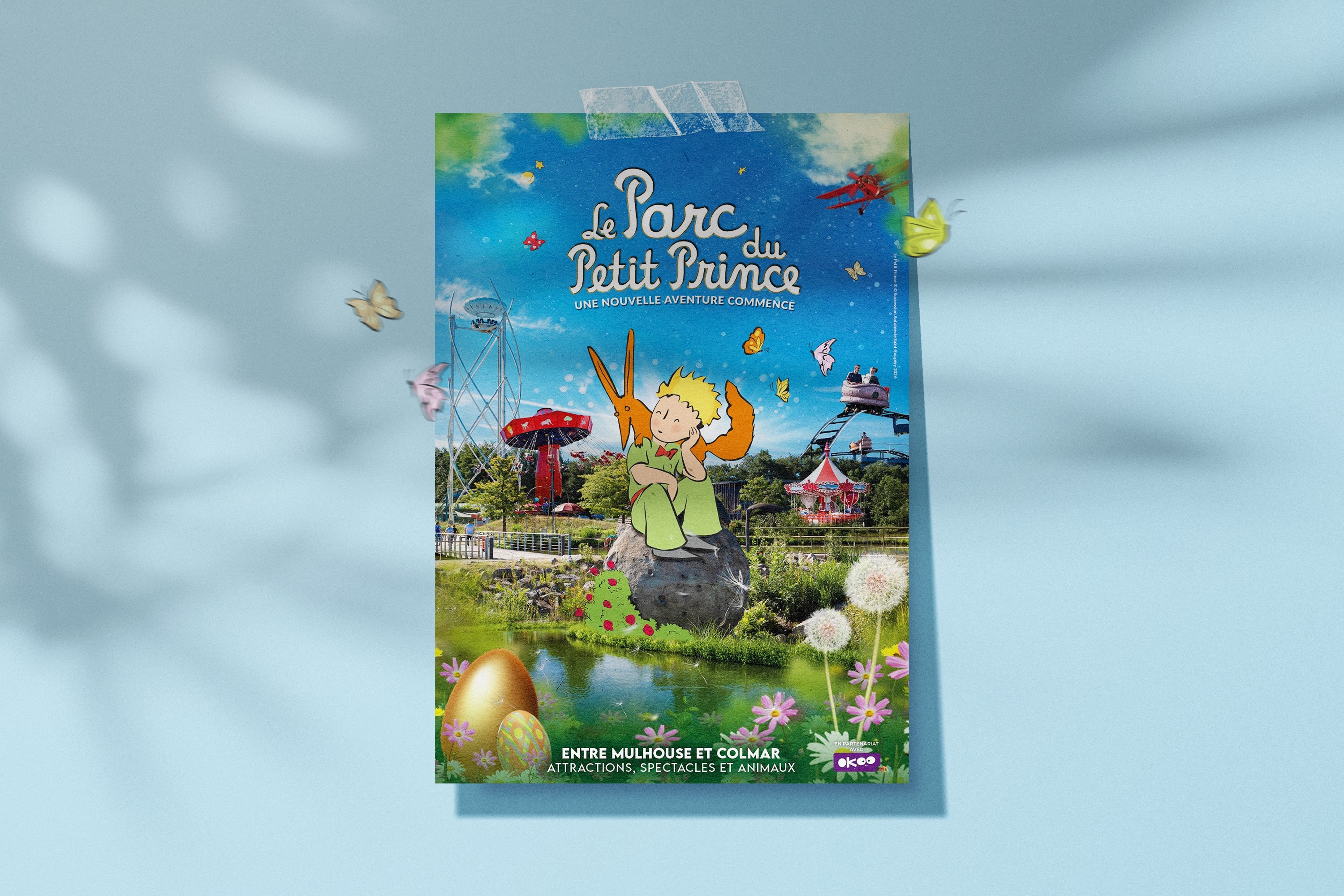 Identité visuelle créée par un graphiste à Mulhouse — Parc du Petit Prince