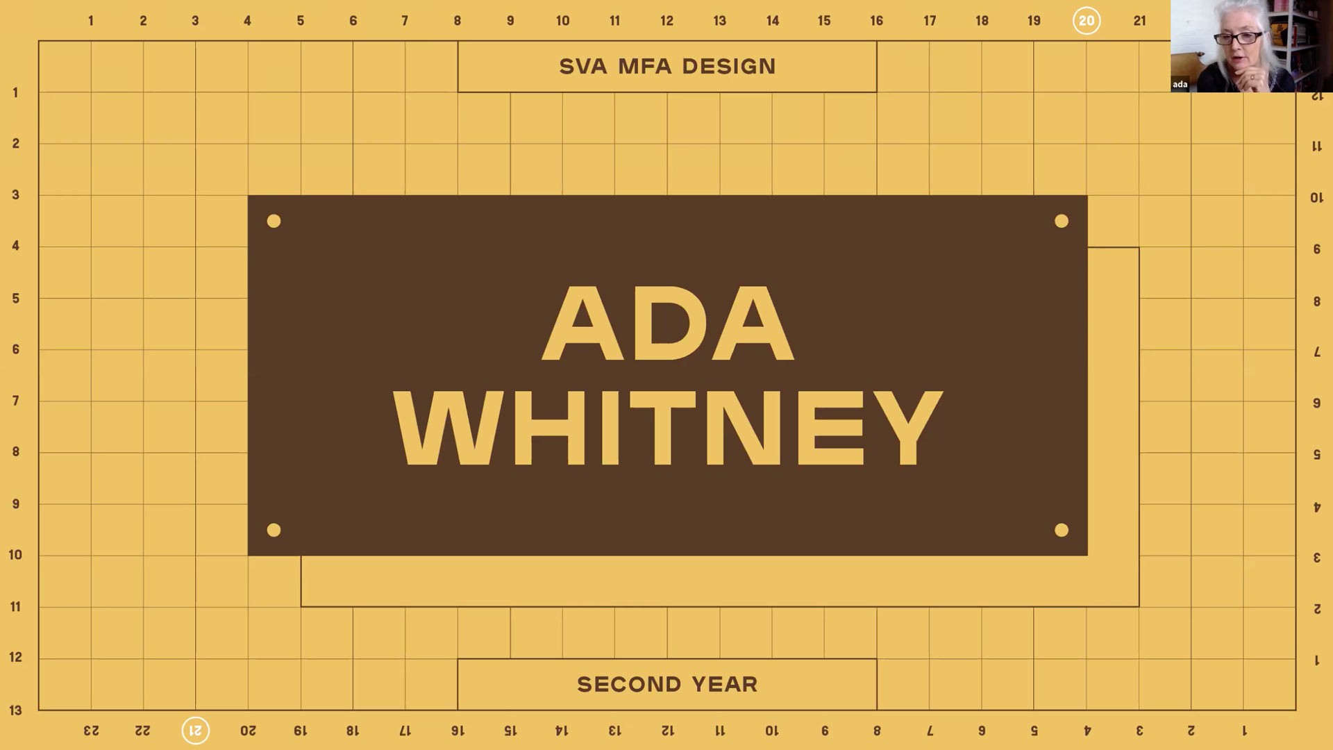 second year faculty - Ada Whitney