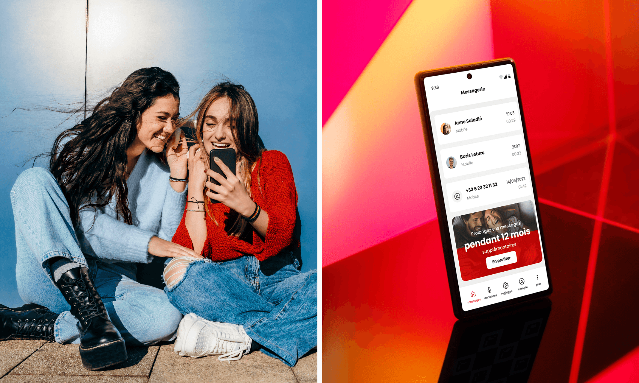 Image with the app presentation