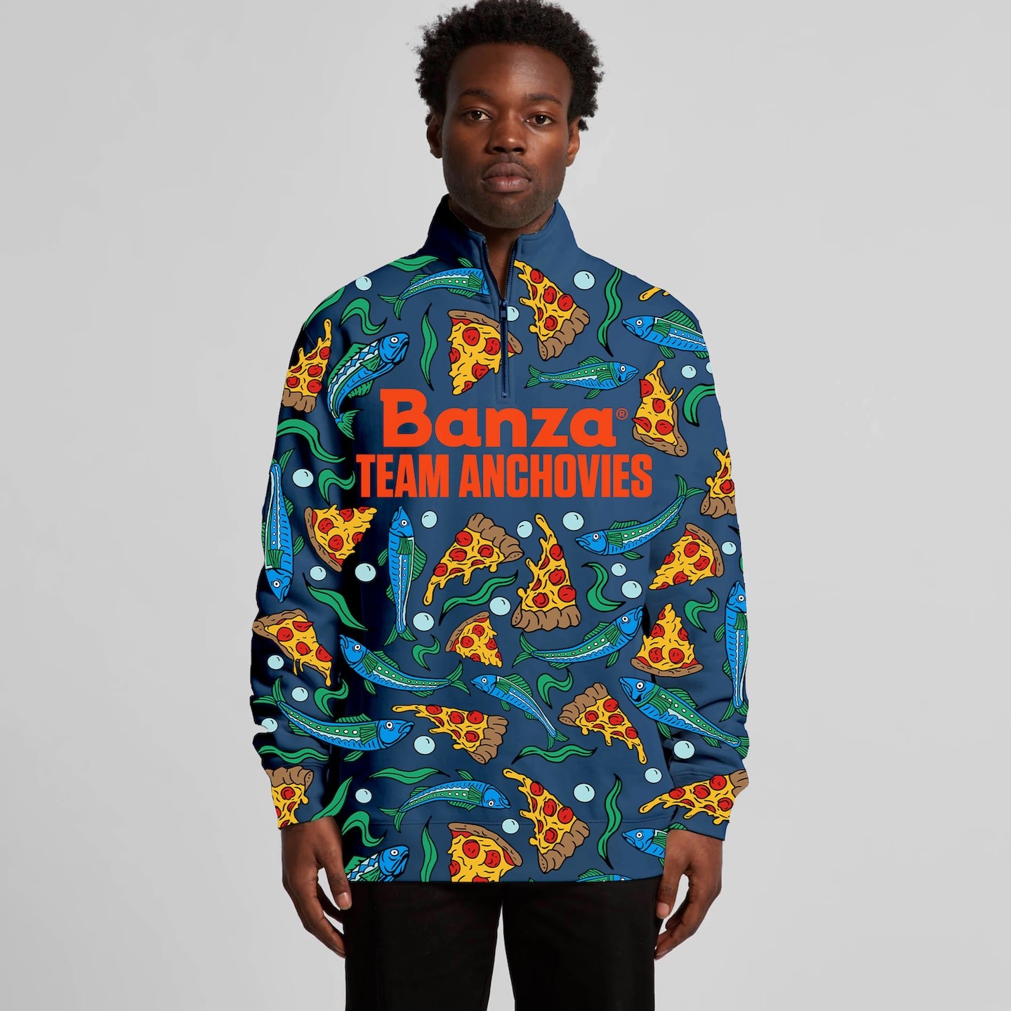 Banza Pizza Swag Mockup 