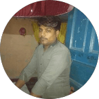 woman in red and yellow shirt