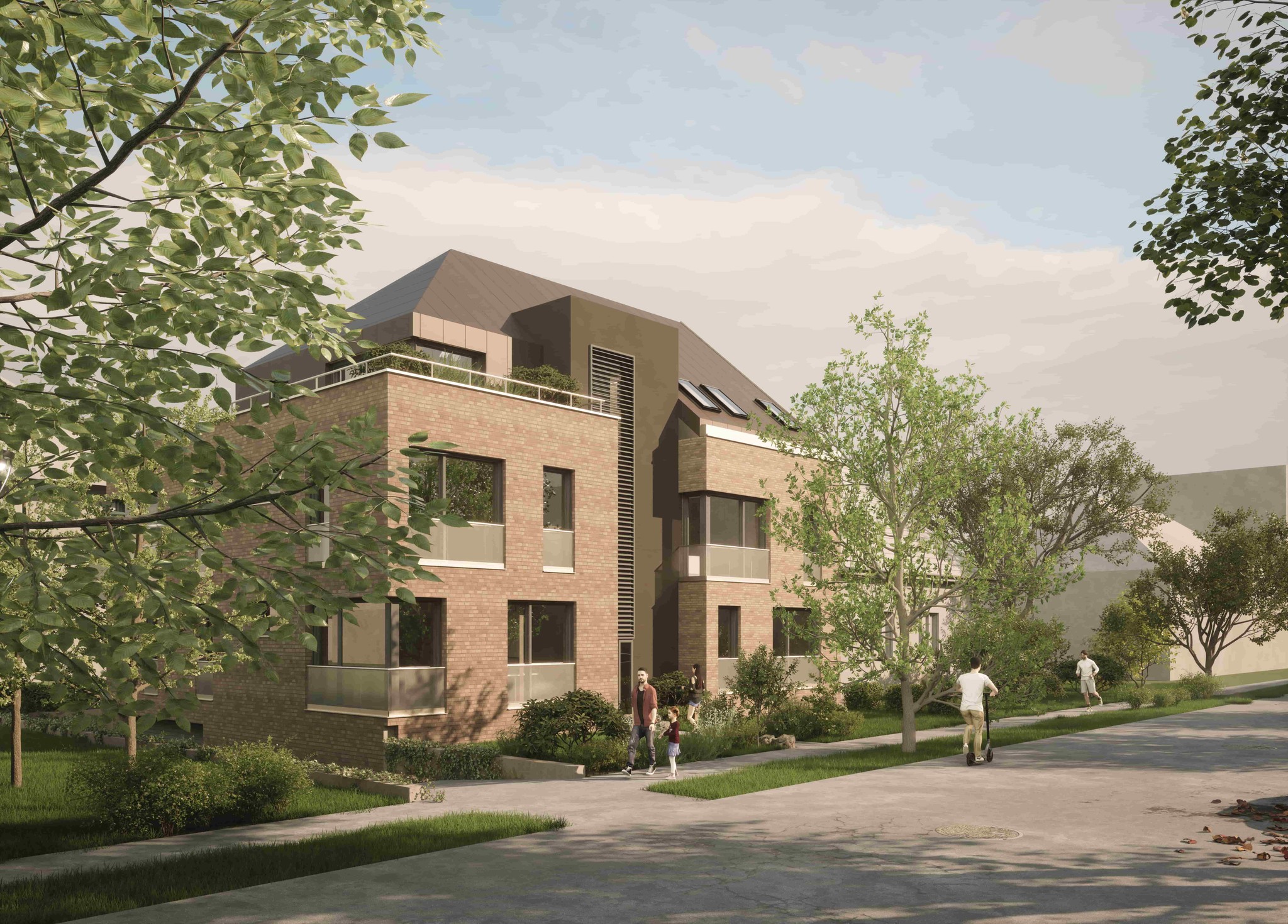 hatlakásos társasház