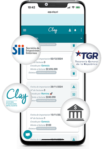 Concta SII, bancos, TGR y Clay para automatizar tu contabilidad y finanzas en Chile