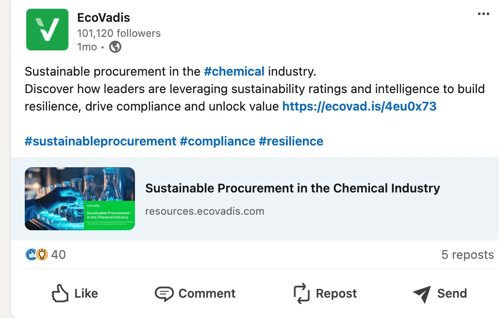 Marketing Spotlight: EcoVadis