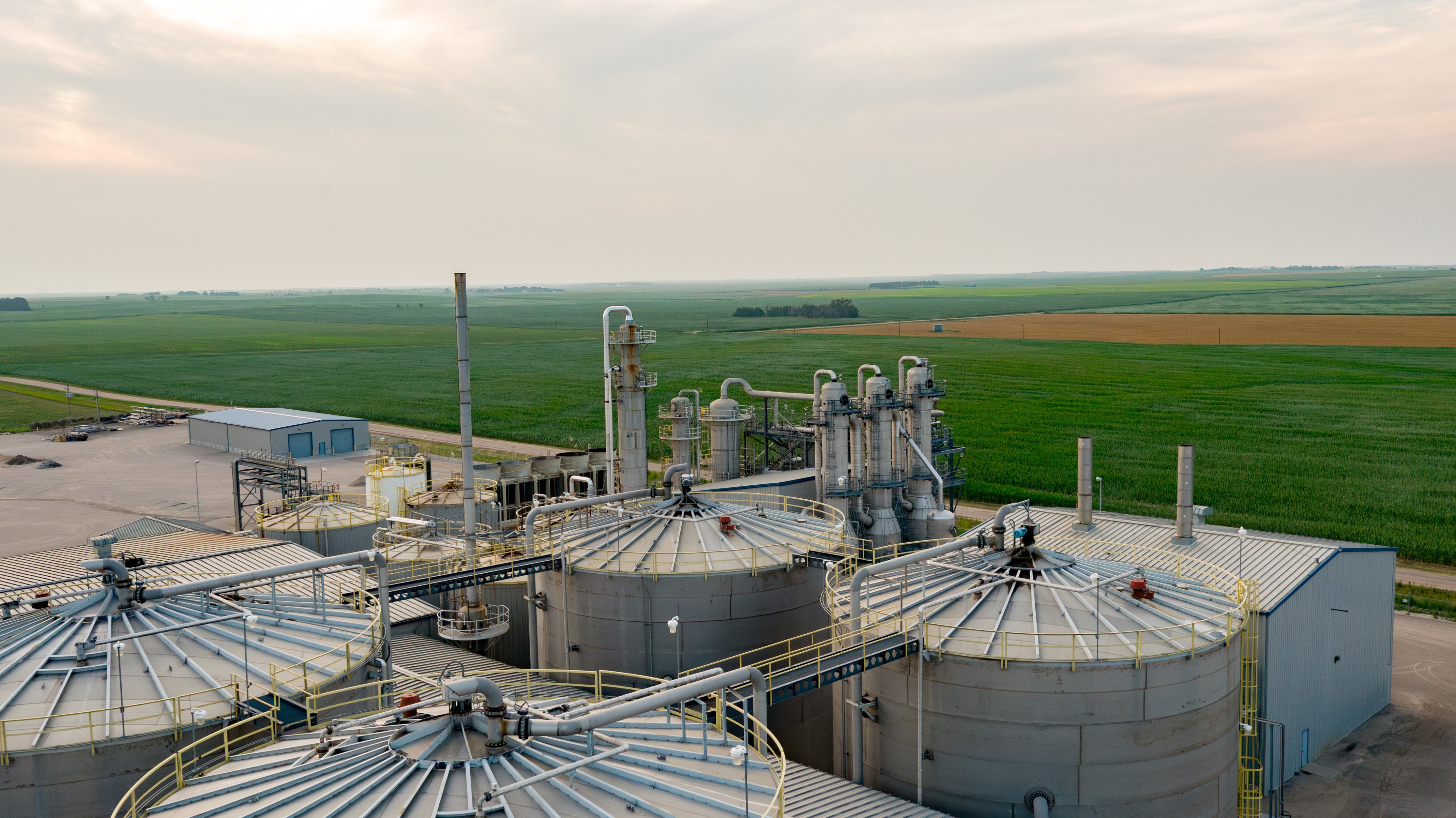 ethanol plant photography