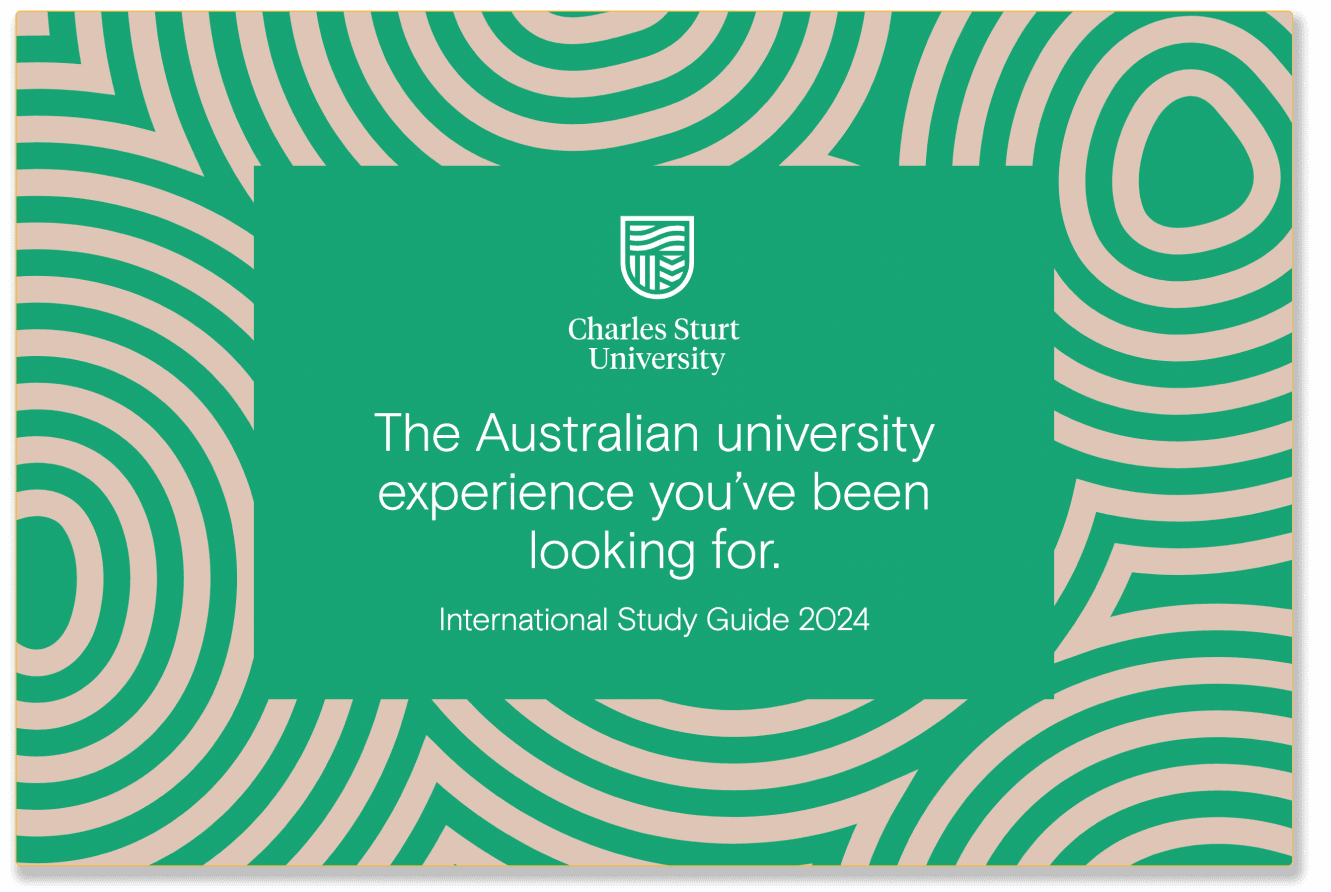 Charles Sturt University brochure page 1