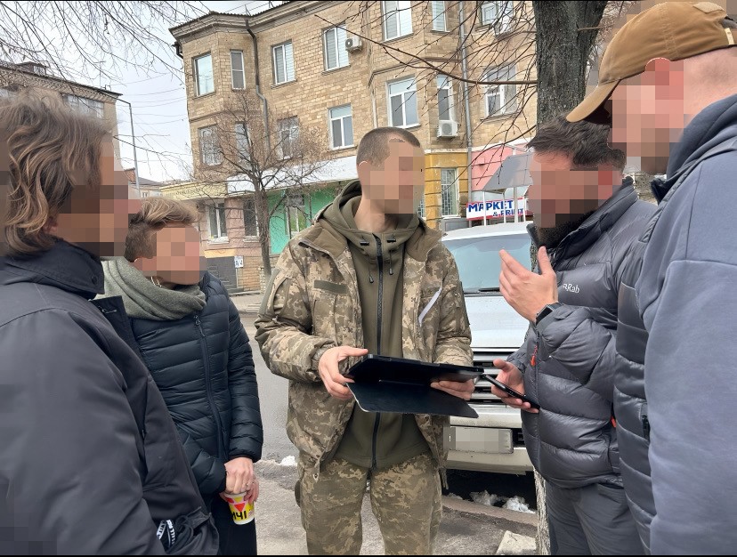 Operational planning briefing in Ukraine with identities protected