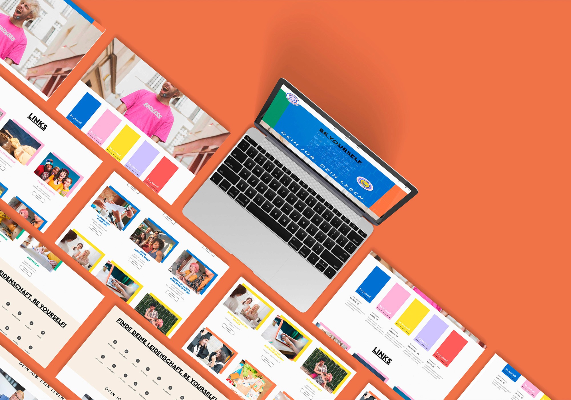 Website Wirtschaftsbund Jugenkampagne