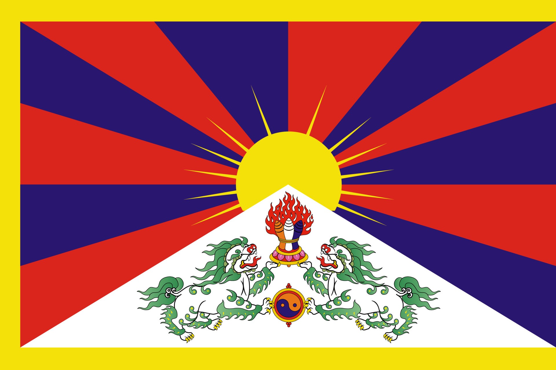 tibet flag