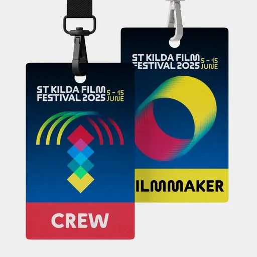 St Kilda Film Festival card Design