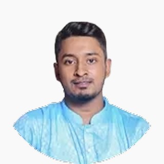 Portrait of medium brown and white dog on pink background