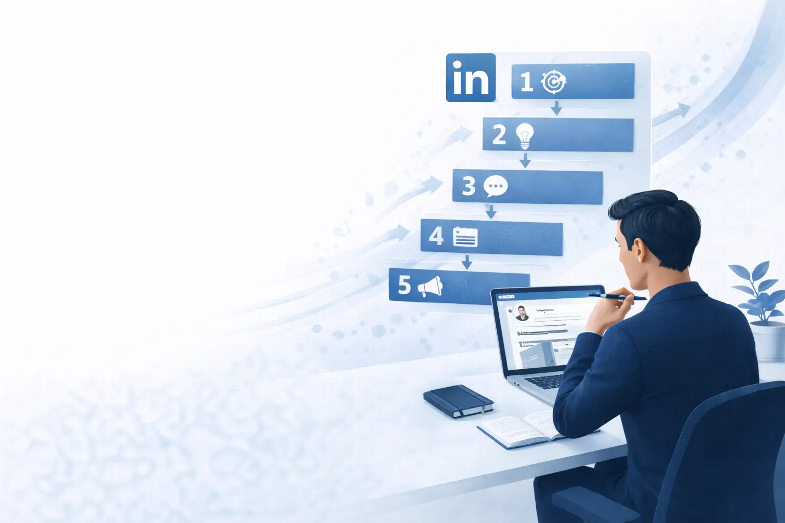 Stratégie de contenu LinkedIn : Le plan d'action en 5 étapes