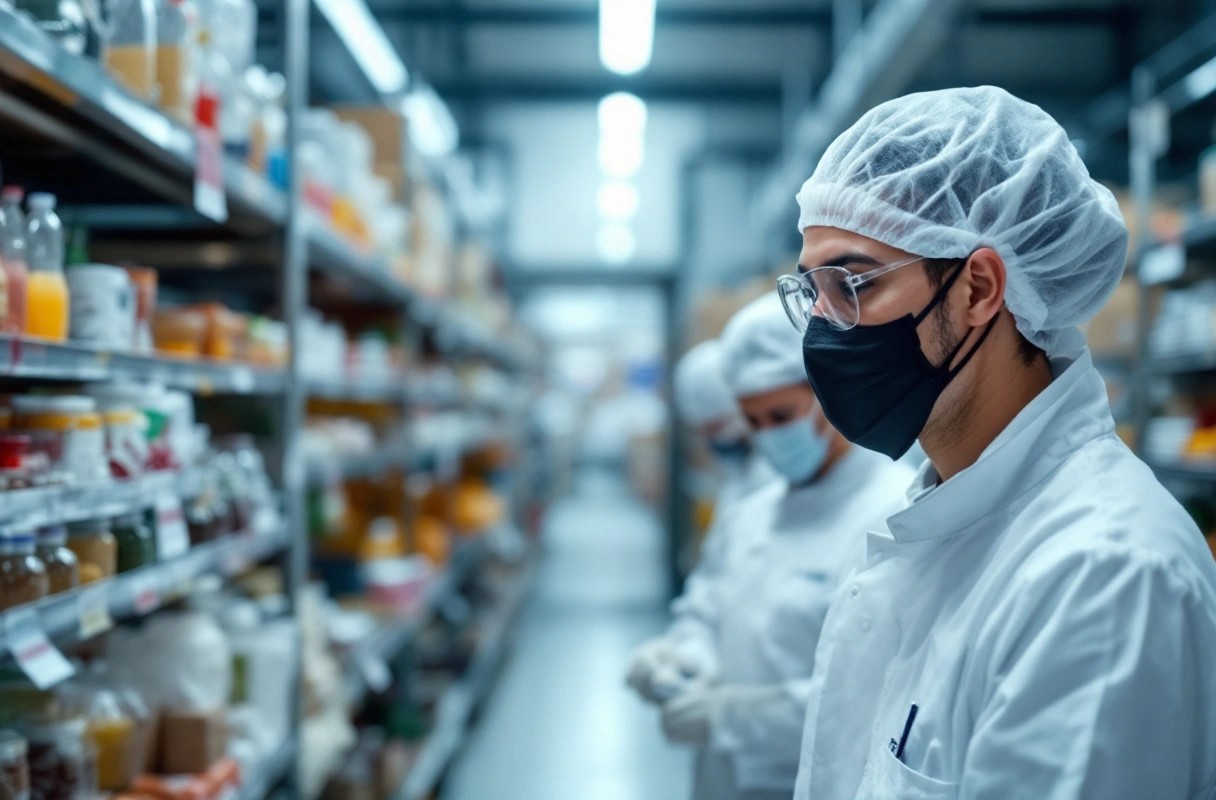 Professional image illustrating Navigating Food Safety Regulations and Standards