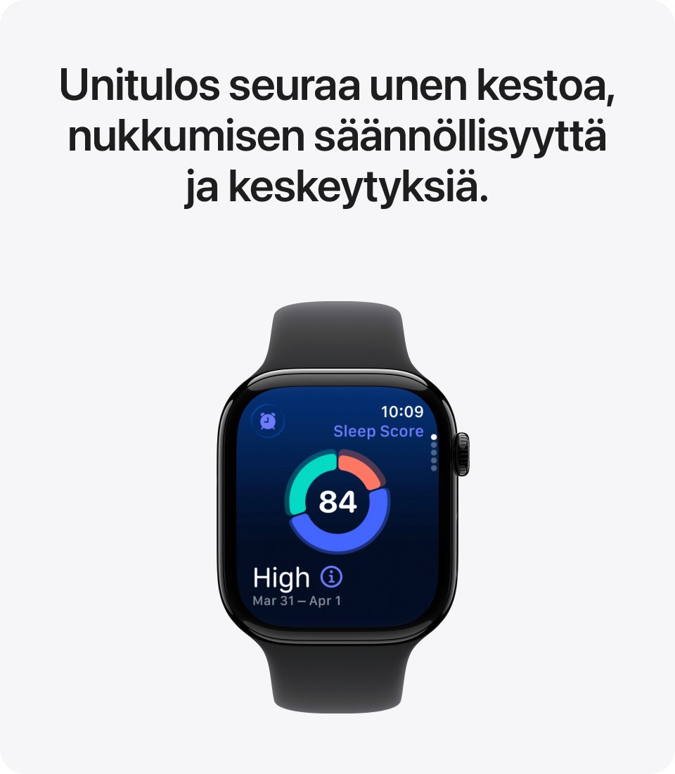 Apple Watch unen seuranta
