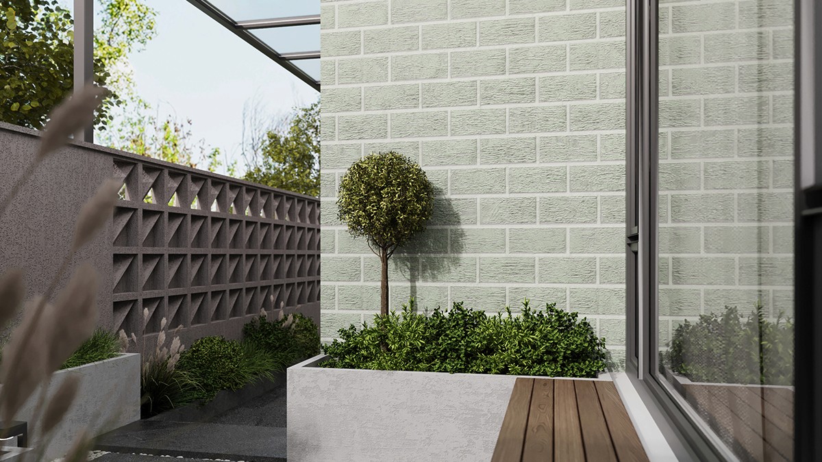 3D rendered dining room interior showcasing product-in-space visualization