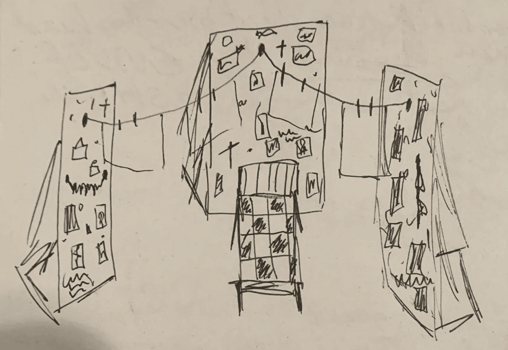 Sketch by Cecelia Olszewski and Azalea Twining (September 2023)