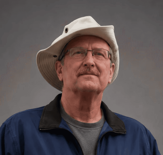 Portrait of Bob Elsworthy, Architect at UR-SPACE Calgary, specializing in modern backyard suite and flexible living space design