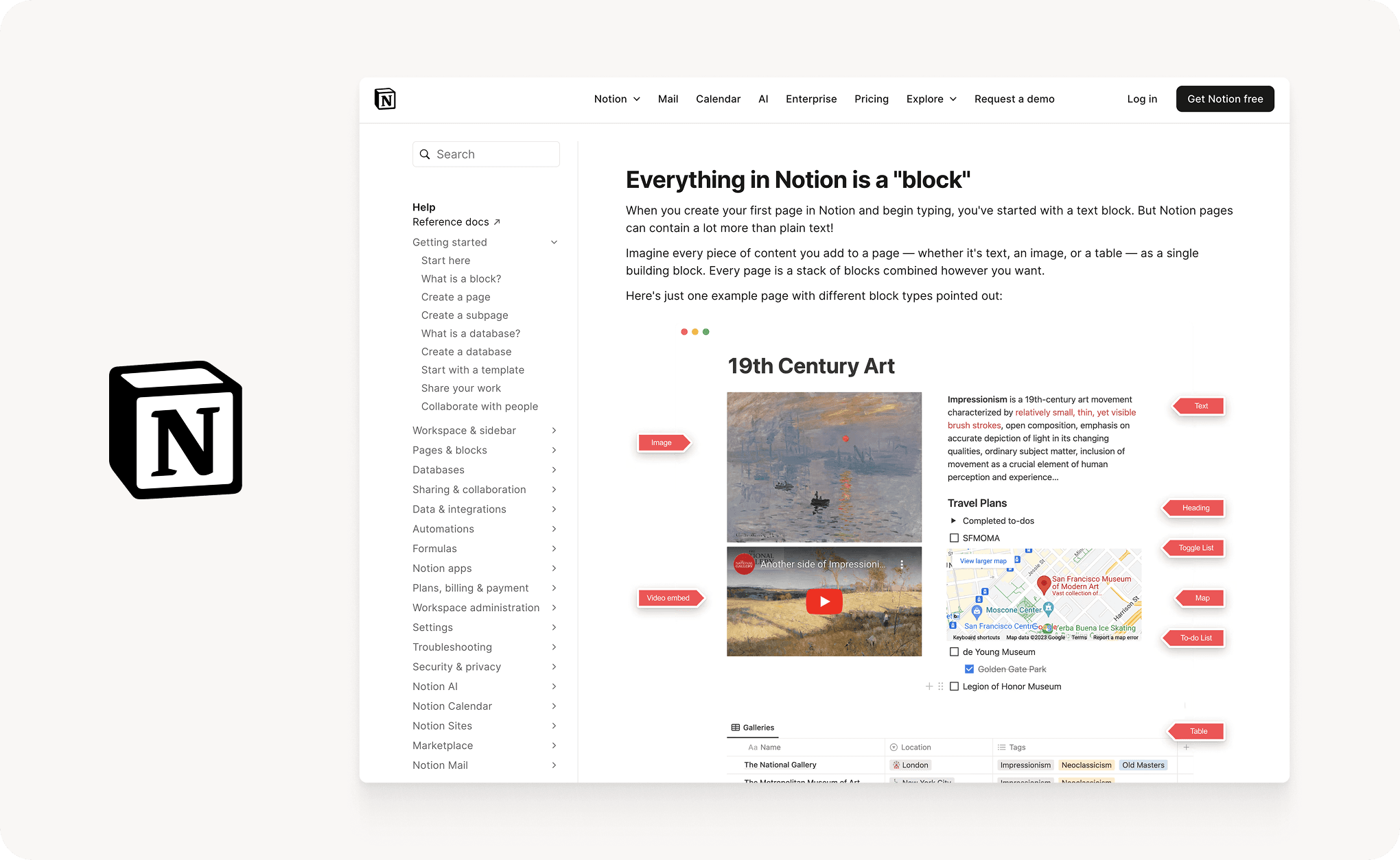 Notion logo product design