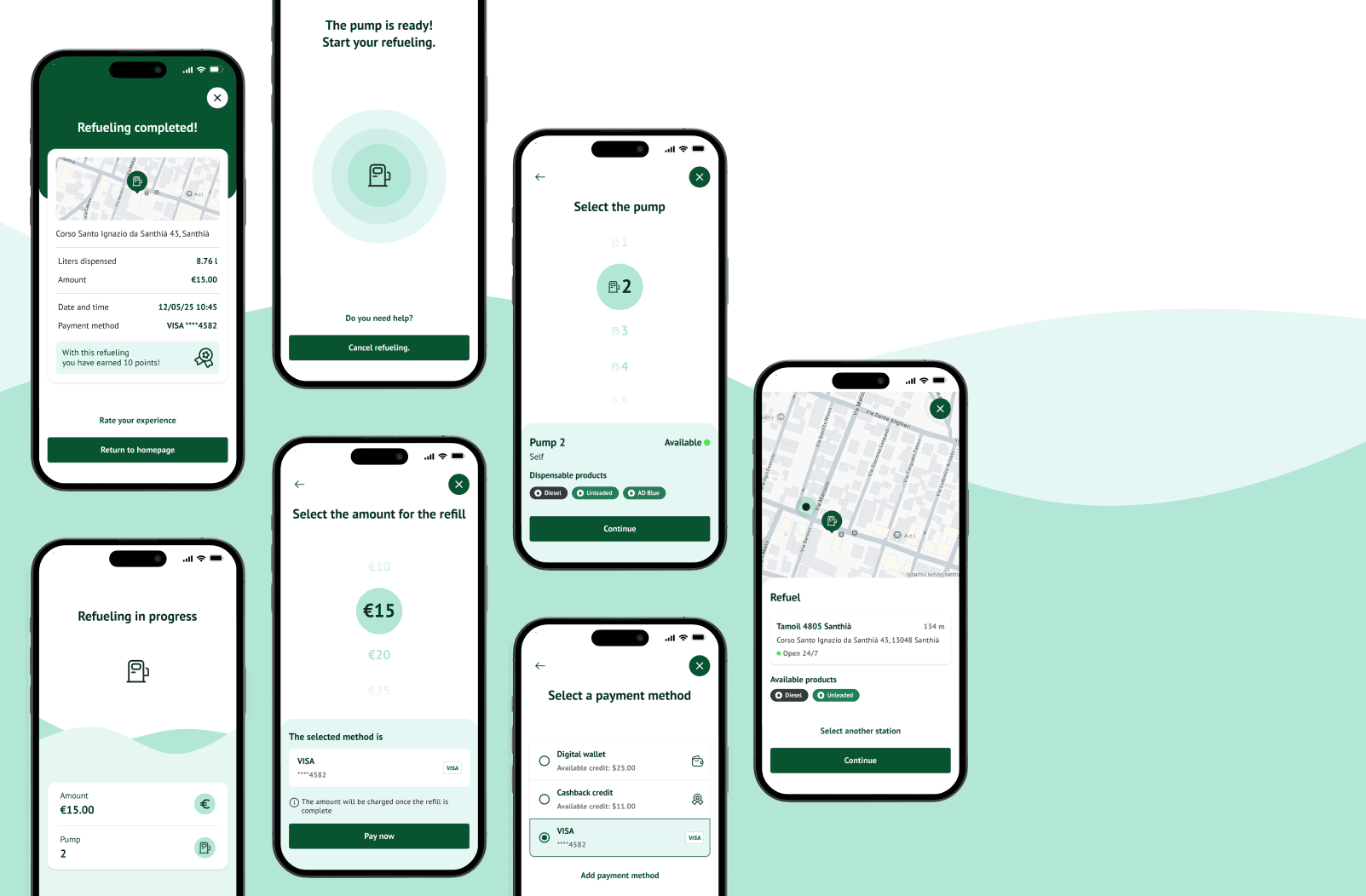 Clear visual and haptic feedback were essential to reduce cognitive load and reinforce user confidence in a fast, distraction-heavy environment.