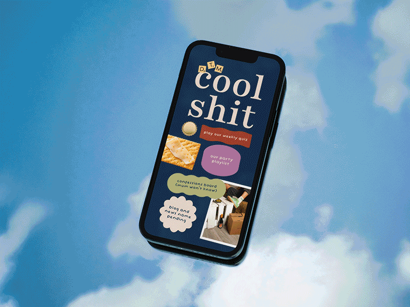 Animated GIF showing various websites and apps in mock-ups.